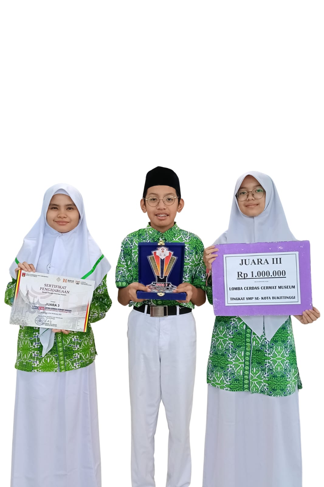 Final 3 besar Lomba Cerdas Cermat Museum (LCCM)