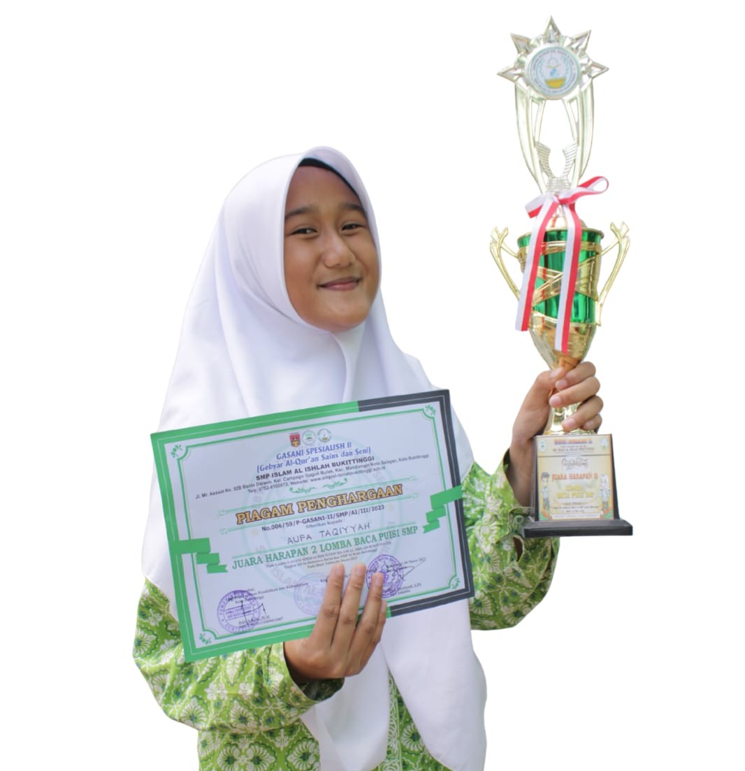 Juara Harapan 2 Lomba Baca Puisi GASANI