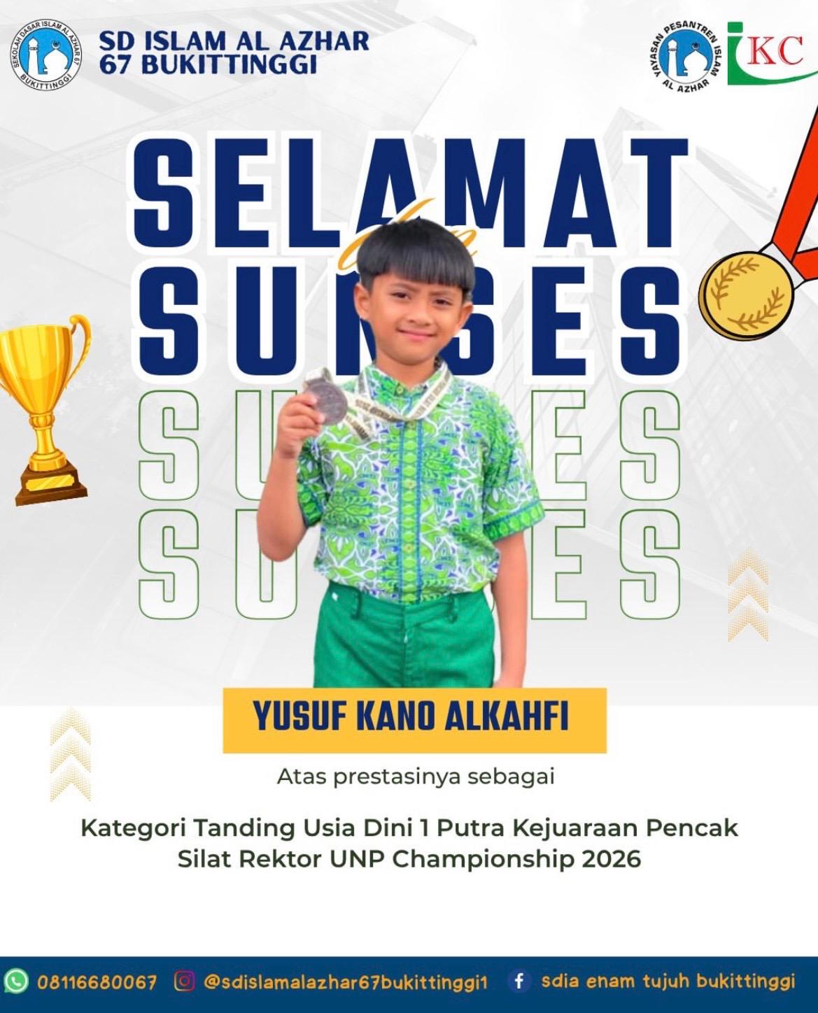 Tanding Usia Dini 1 Putra Kejuaraan Pencak Silat Rektor UNP Championship 2026