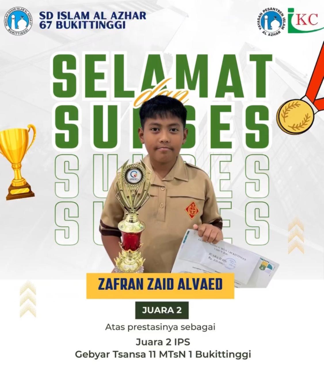 Juara 2 IPS Gebyar Tsansa 11 MTsN 1 Bukittinggi
