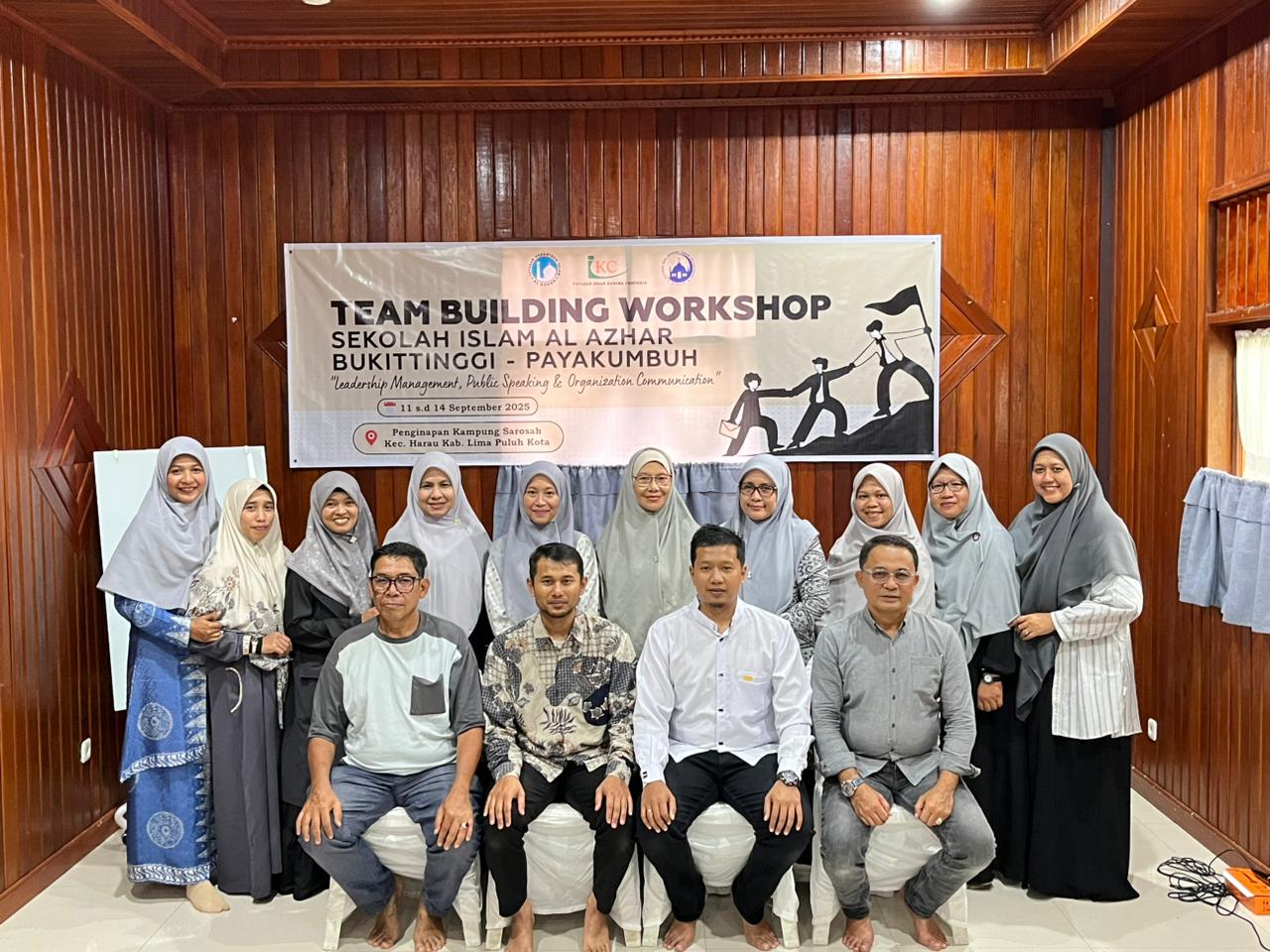 Team Building Workshop Sekolah Islam Al Azhar Bukittinggi - Payakumbuh