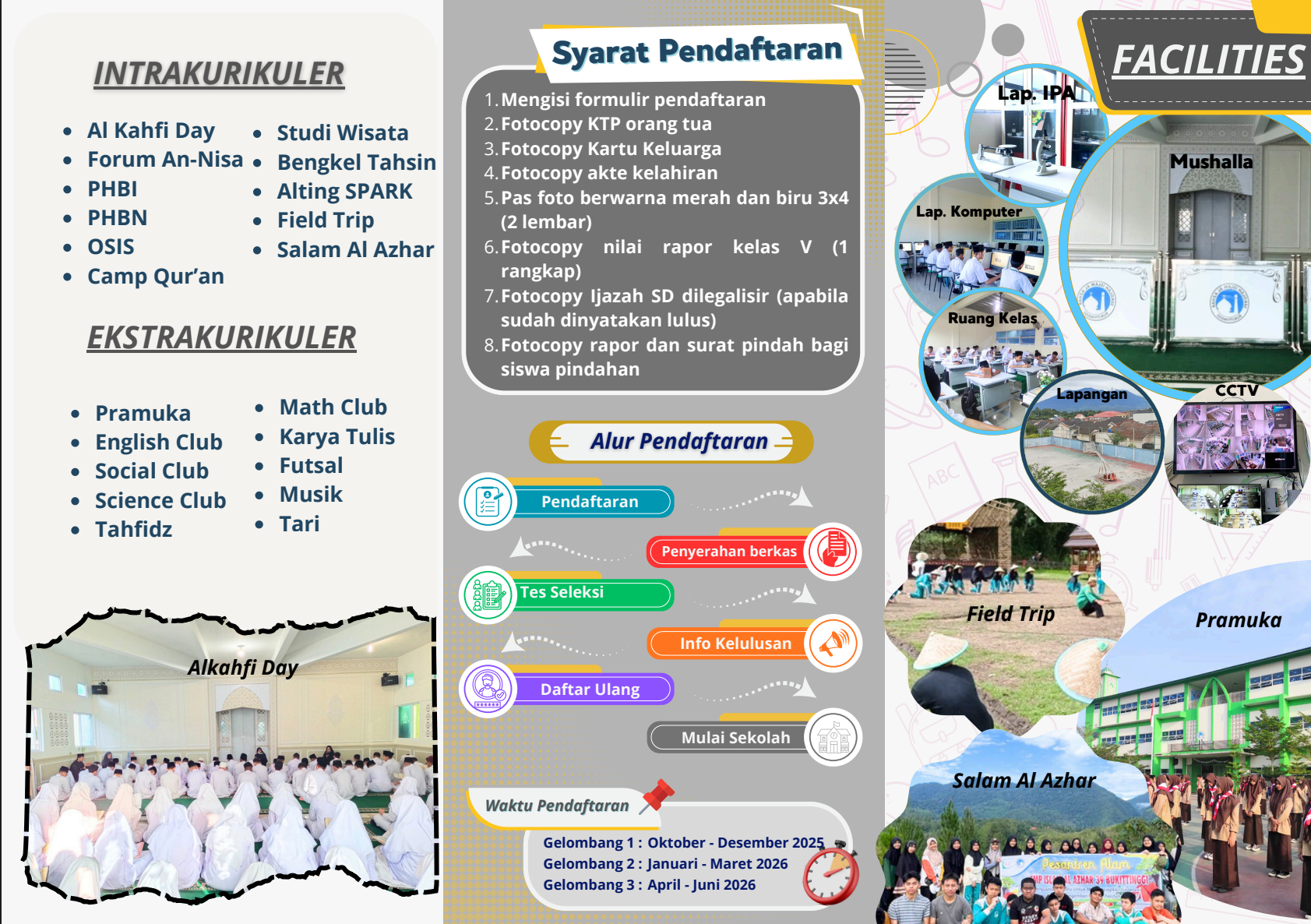 Brosur SPMB SMPIA 39 Bukittinggi foto 2